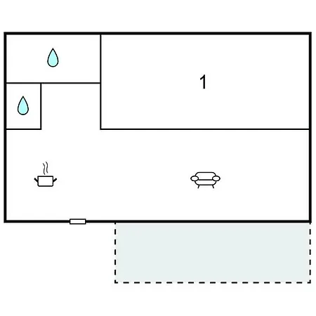1 Bedroom Cozy In Sur Don